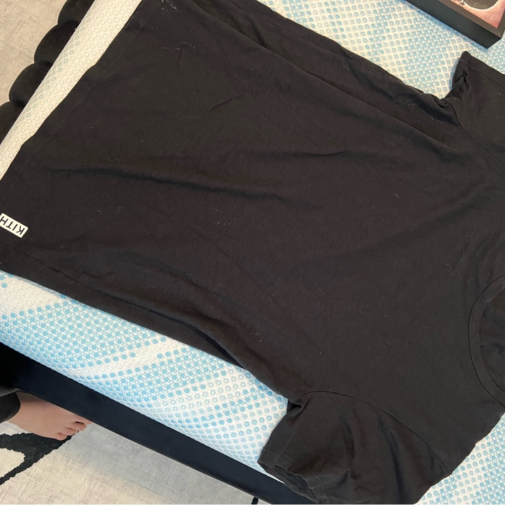 Kith Black Short Sleeve Crewneck Tee